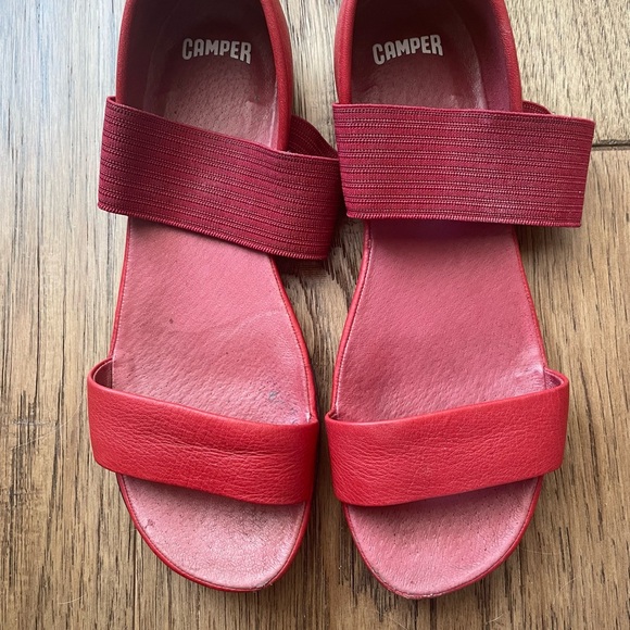 Camper Girl Right Leather Sandals sz6 - Picture 12 of 16